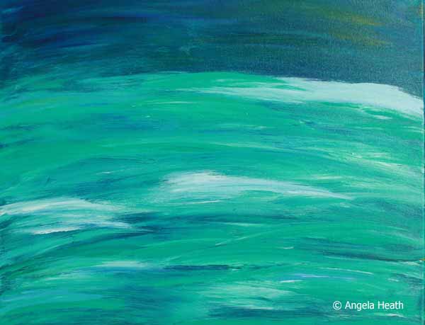 PAINTINGS_Evening-Beach_2016