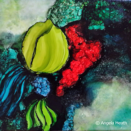 PAINTINGS_Floral Portraits Series No.&nbsp;9_2017