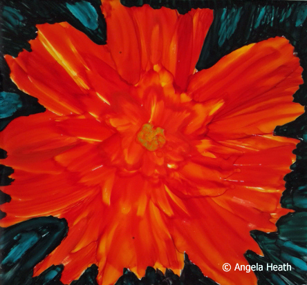 PAINTINGS_Floral Portraits Series No.&nbsp;19_2017