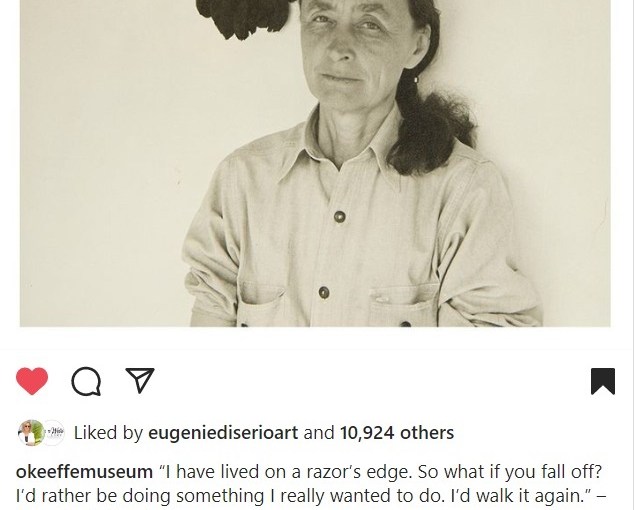 [INSPIRATION] PEOPLE – Georgia O’Keefe&nbsp;(1887–1986)